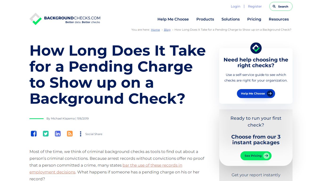 How Long Does It Take for a Pending Charge to Show up on a Background ...